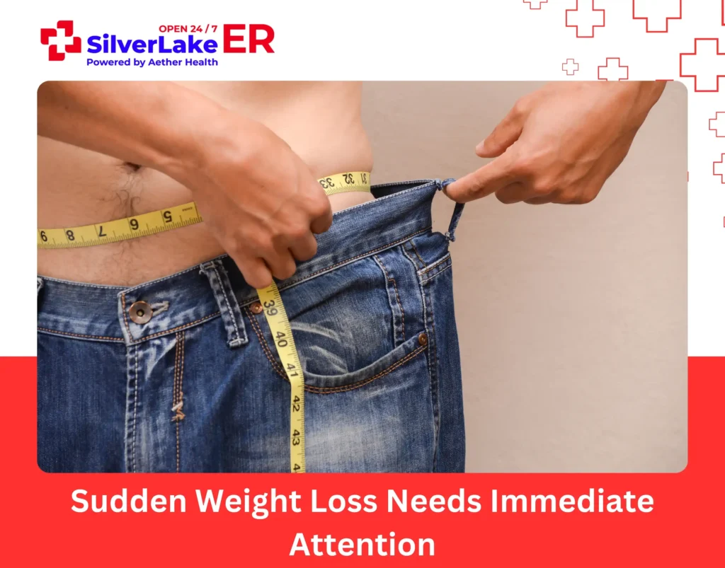 Sudden Weight Loss Needs Immediate Attention