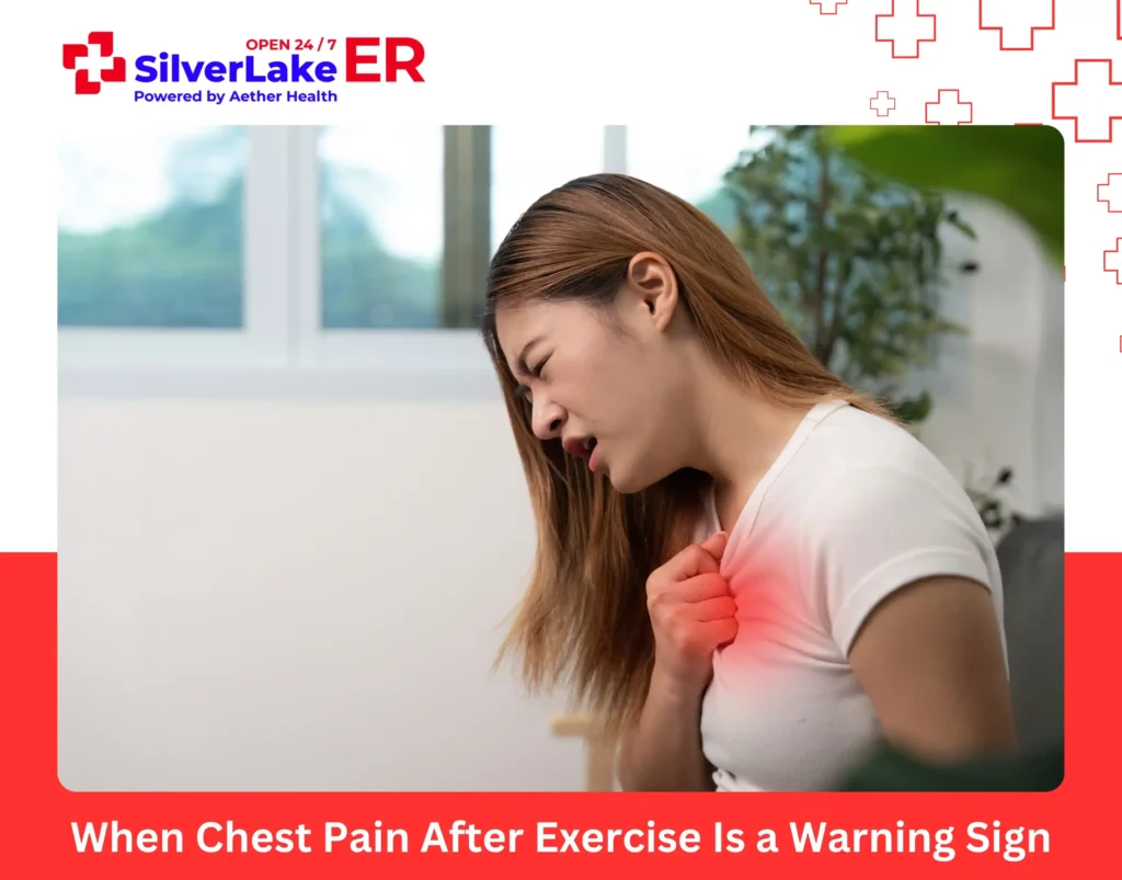 When Chest Pain After Exercise Is a Warning Sign