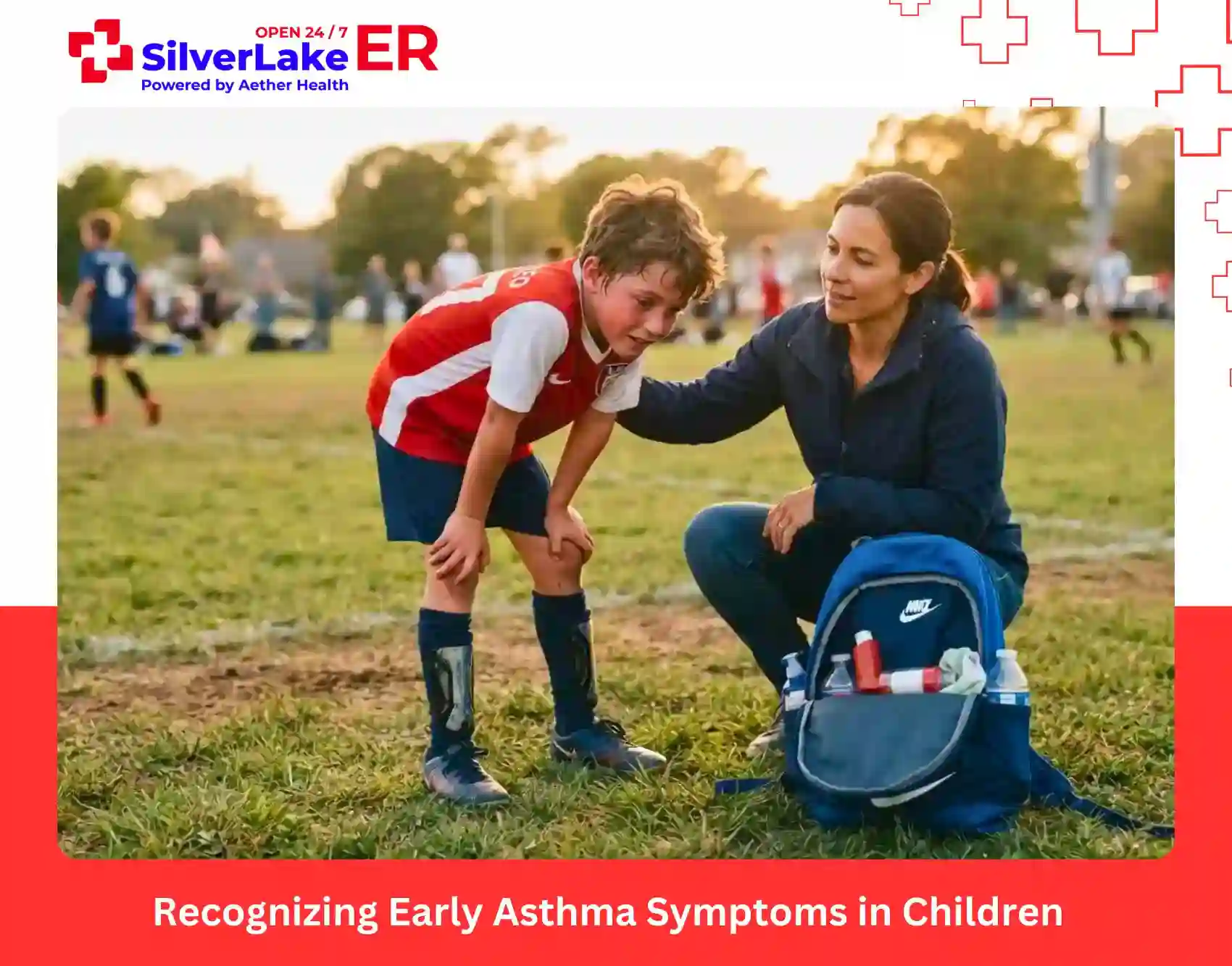 emergency pediatric asthma care Aether Health Silverlake ER