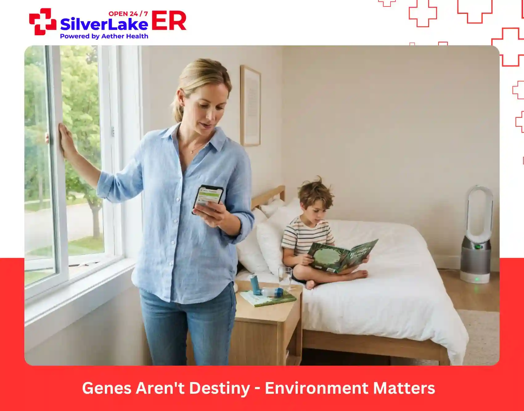 asthma family history risk chart