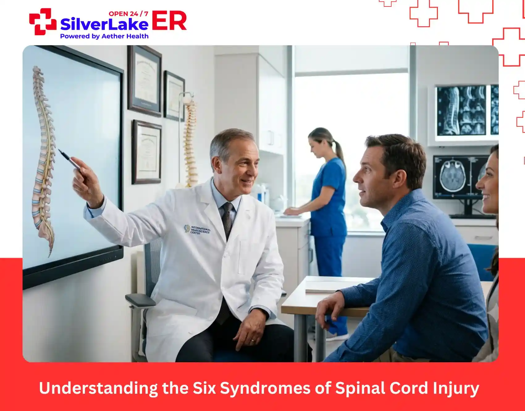 spinal cord syndrome infographic