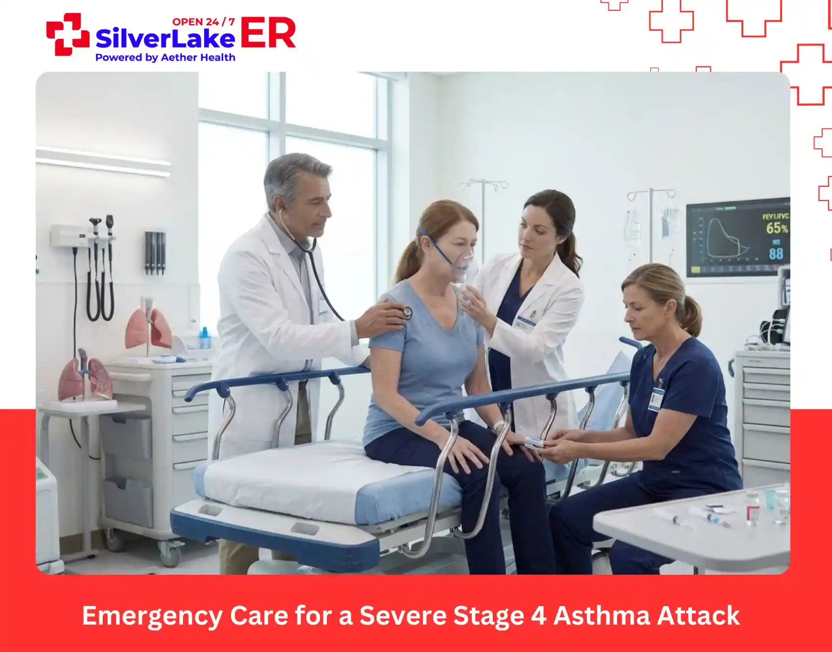 emergency asthma care Aether Health Silverlake ER