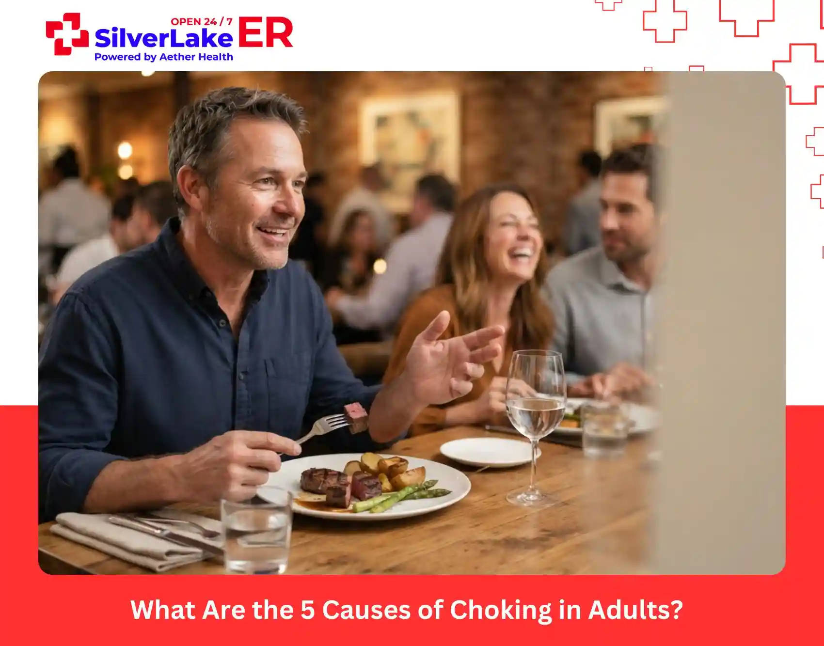 5 causes of choking in adults Pearland TX