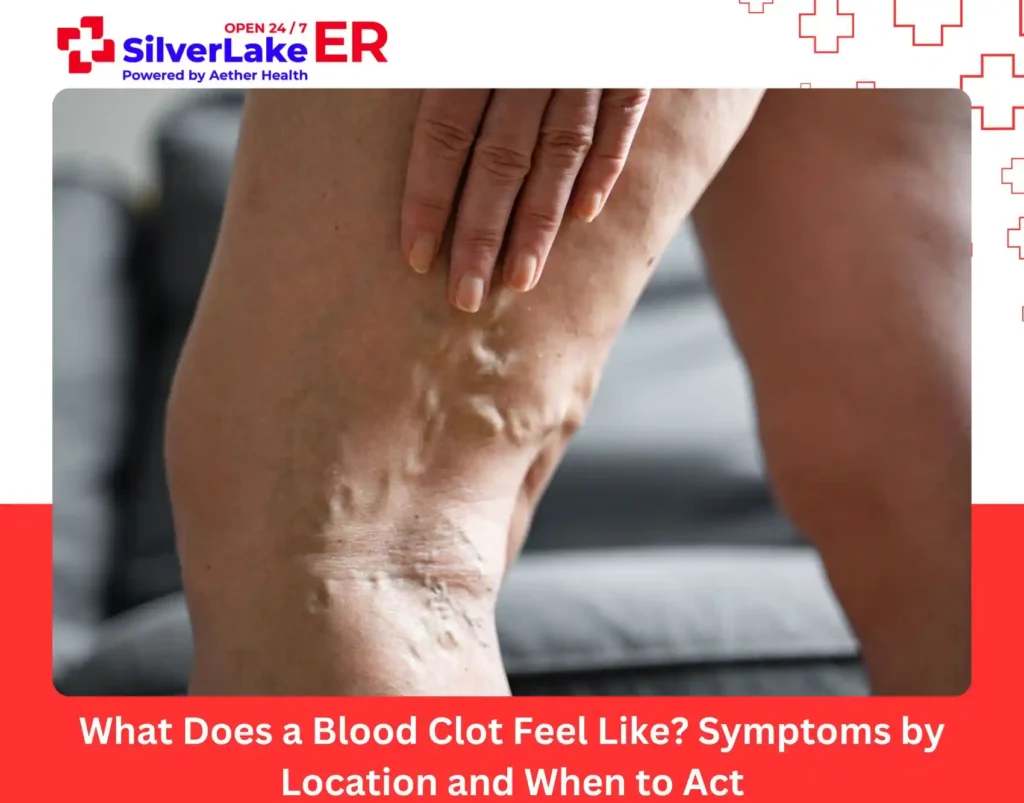 What Does a Blood Clot Feel Like