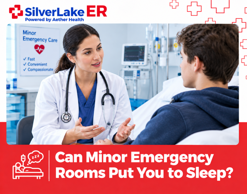 Can Minor Emergency Rooms Put You to Sleep
