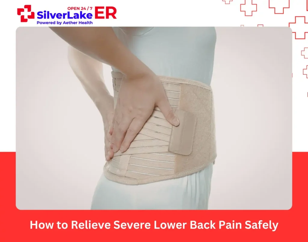 How to Relieve Severe Lower Back Pain Safely