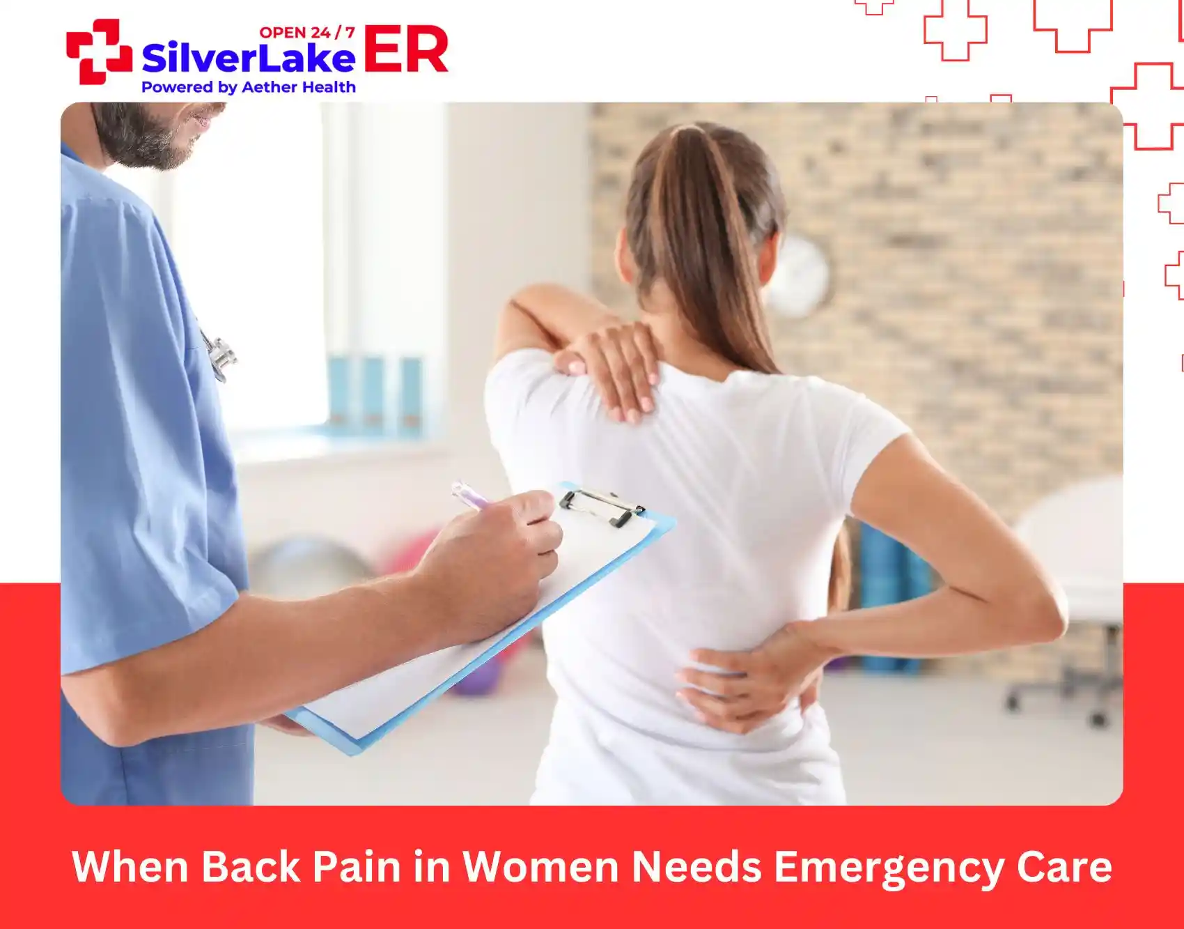 When Back Pain in Women Needs Emergency Care