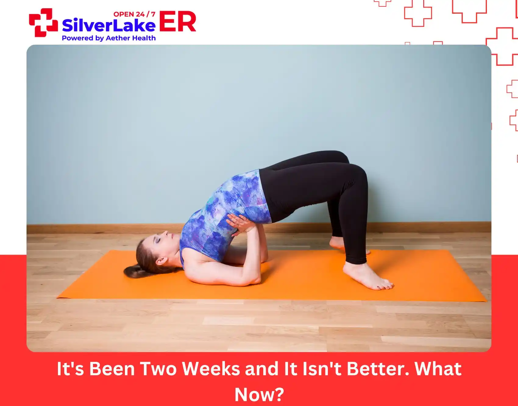 It's Been Two Weeks and It Isn't Better.