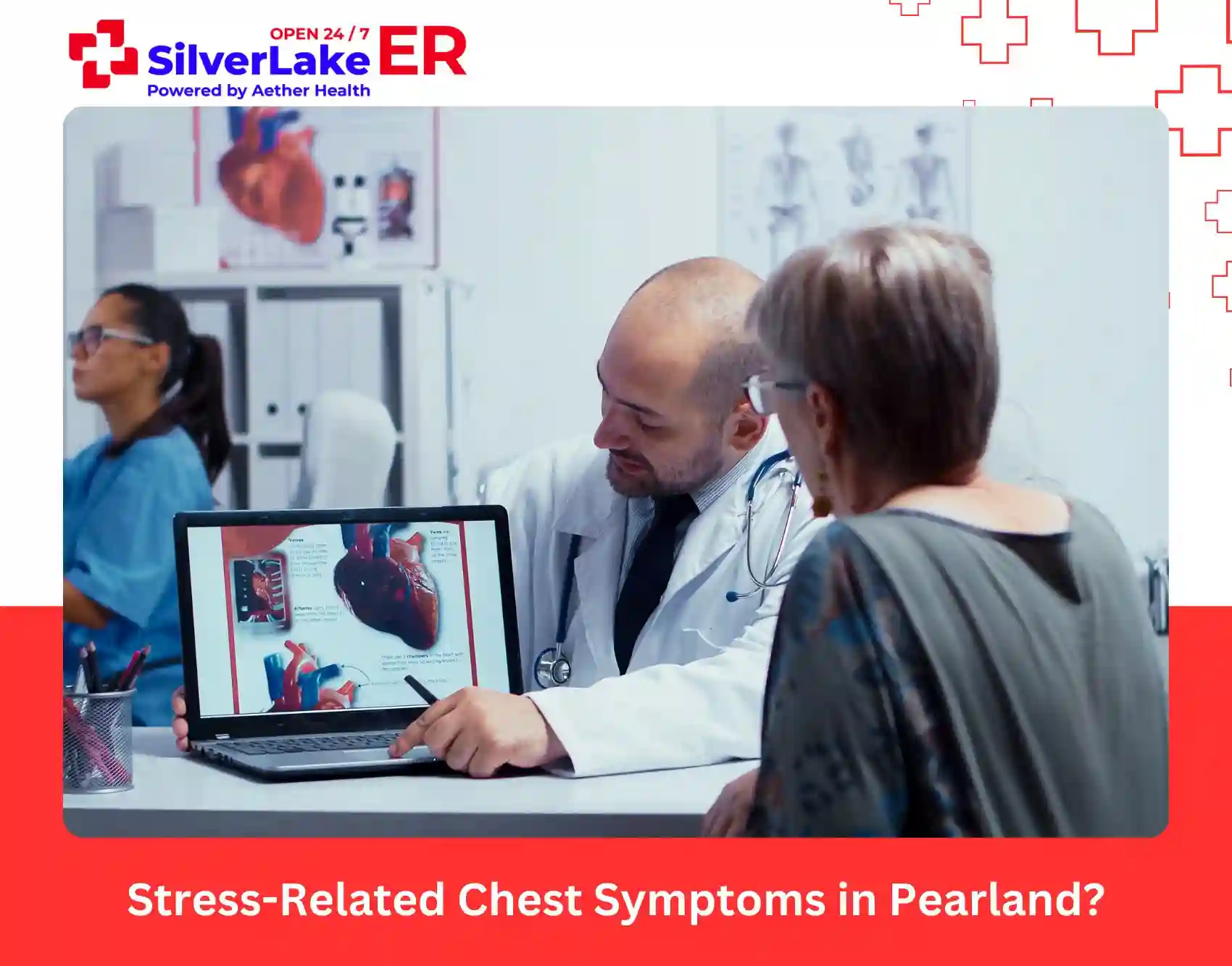 Stress-Related Chest Symptoms in Pearland